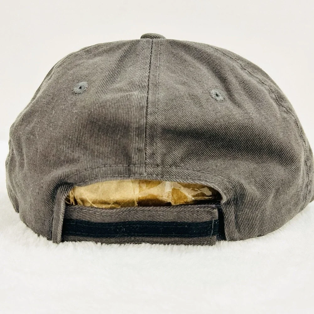 Bighorn‎ Patio Works Patch Hat Cap Adjustable Strapback Gray Outdoors Workwear